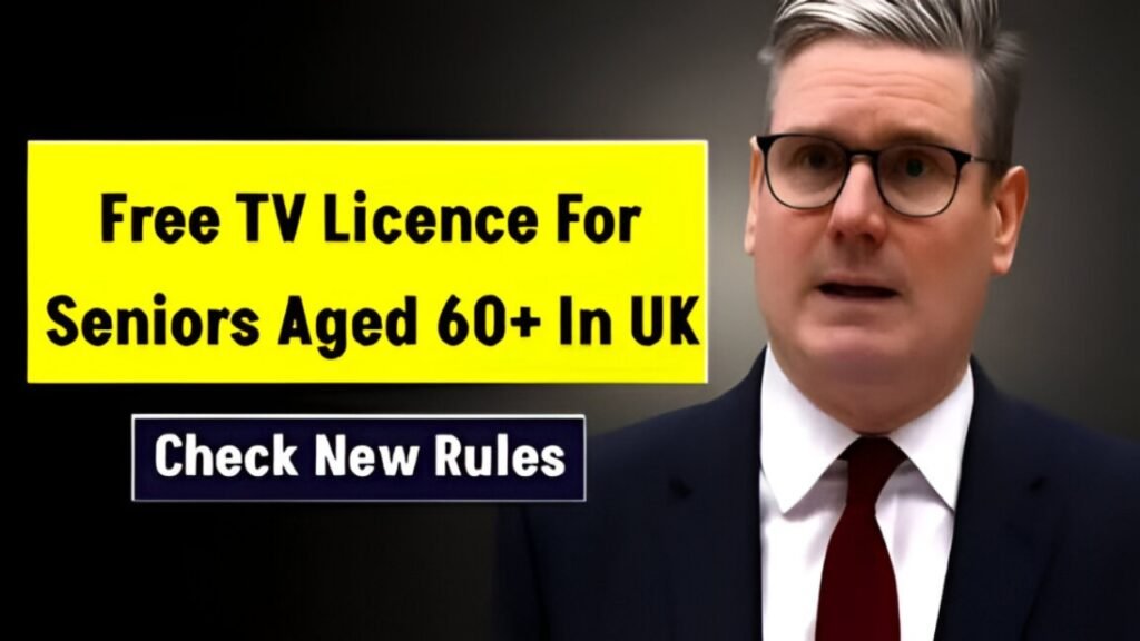 Free TV Licence UK rules