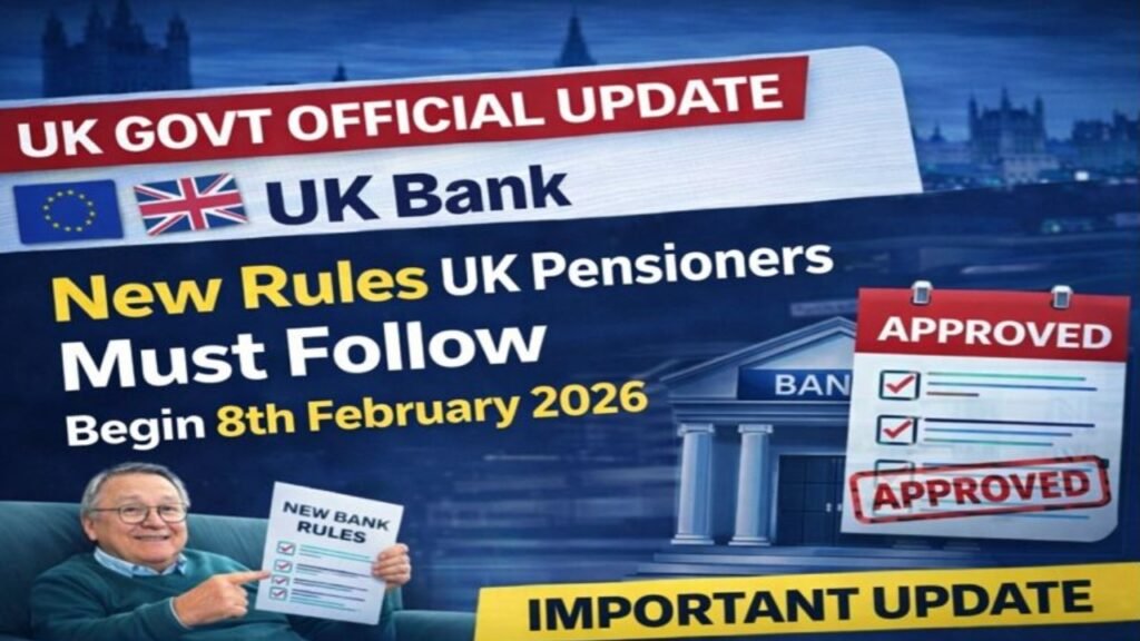 New UK Bank Rules for Pensioners from February 2026